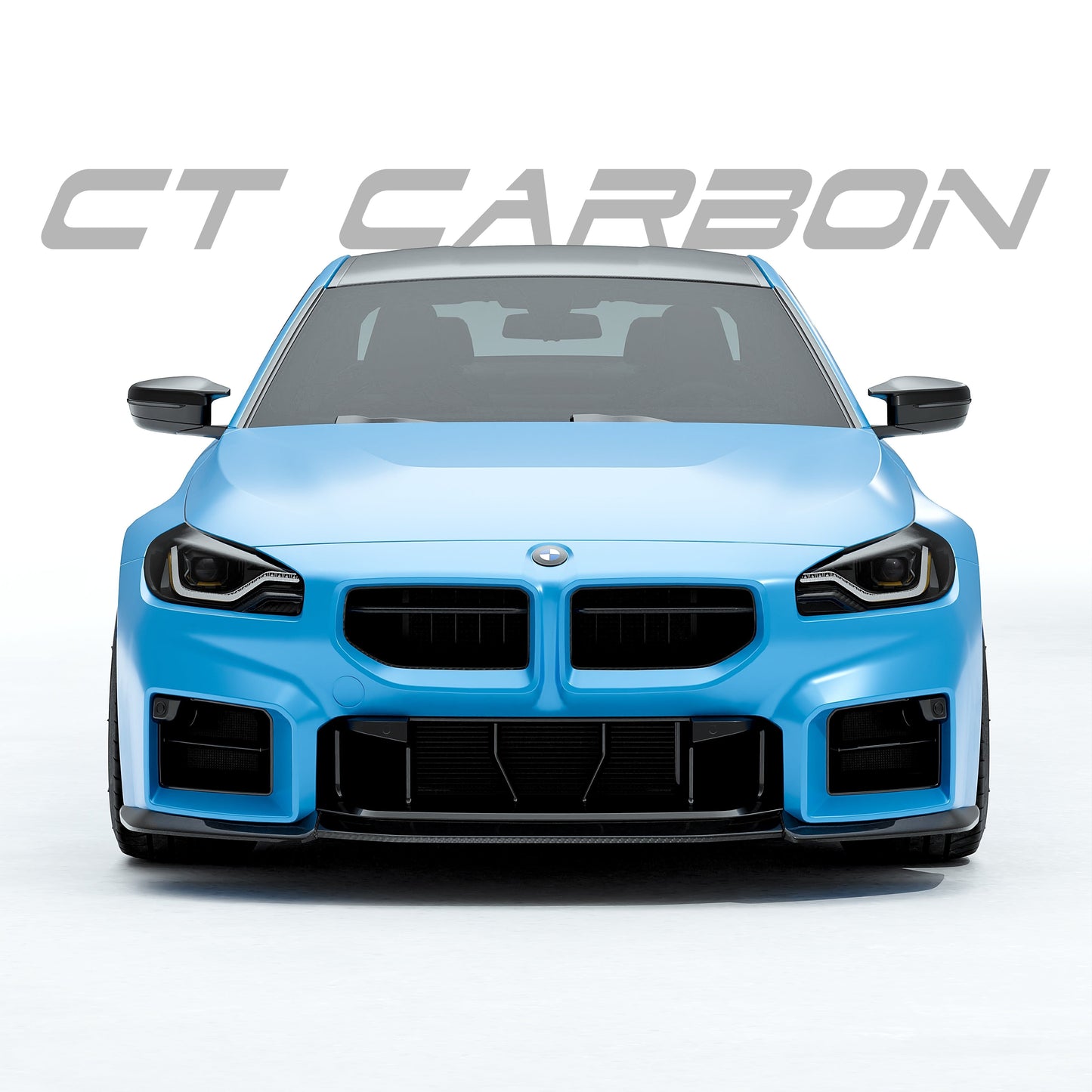 CT CARBON Full Kit PRE-ORDER DEPOSIT - BMW G87 M2 CARBON FIBRE SPLITTER - CT DESIGN