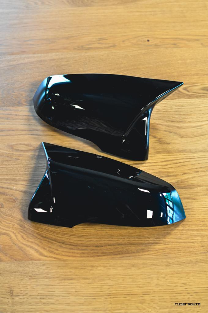 Hoogglans zwarte spiegelkappen BMW 1-serie F40