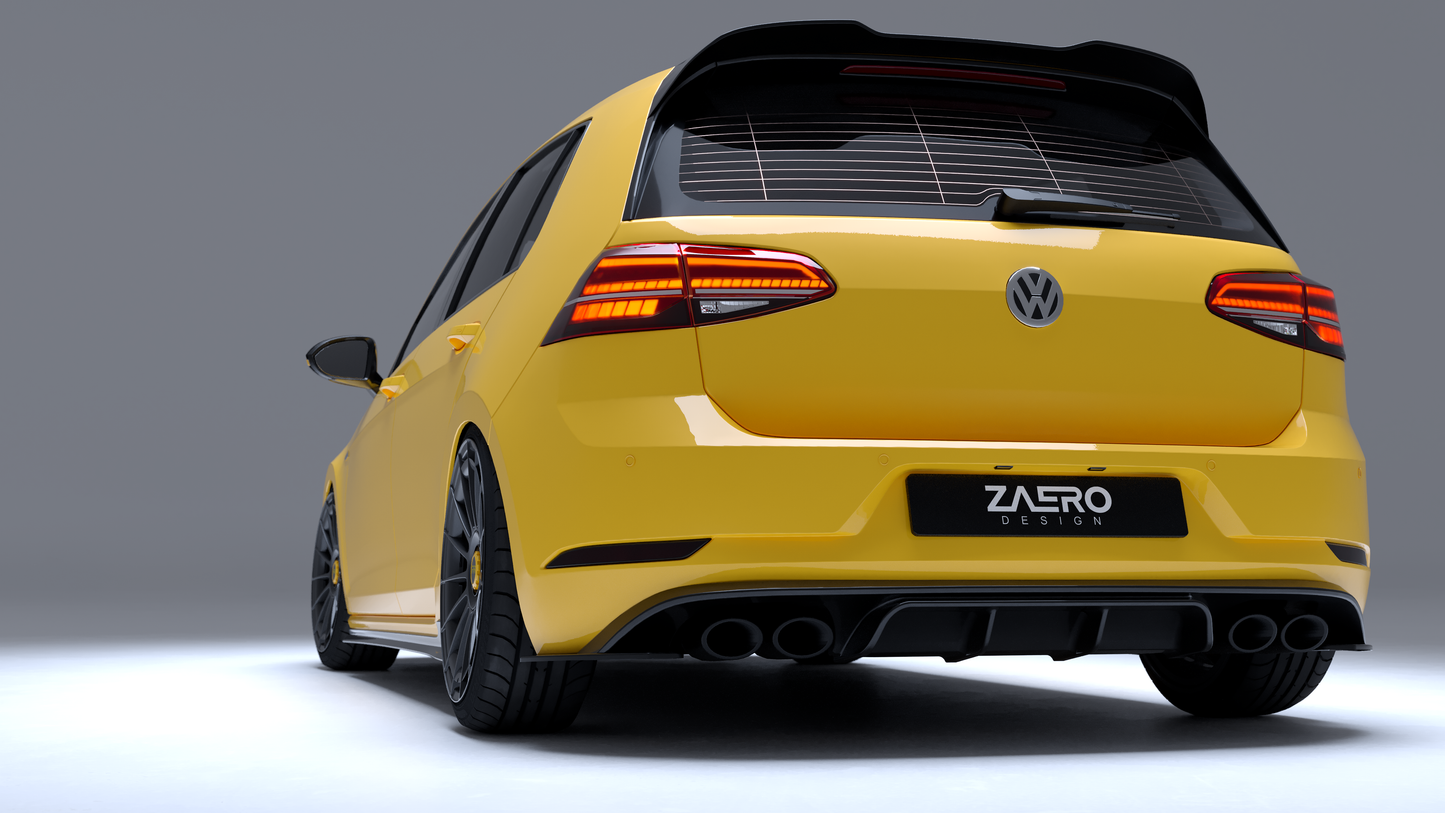Diffuser VW Golf 7.5 R - Zaero Design