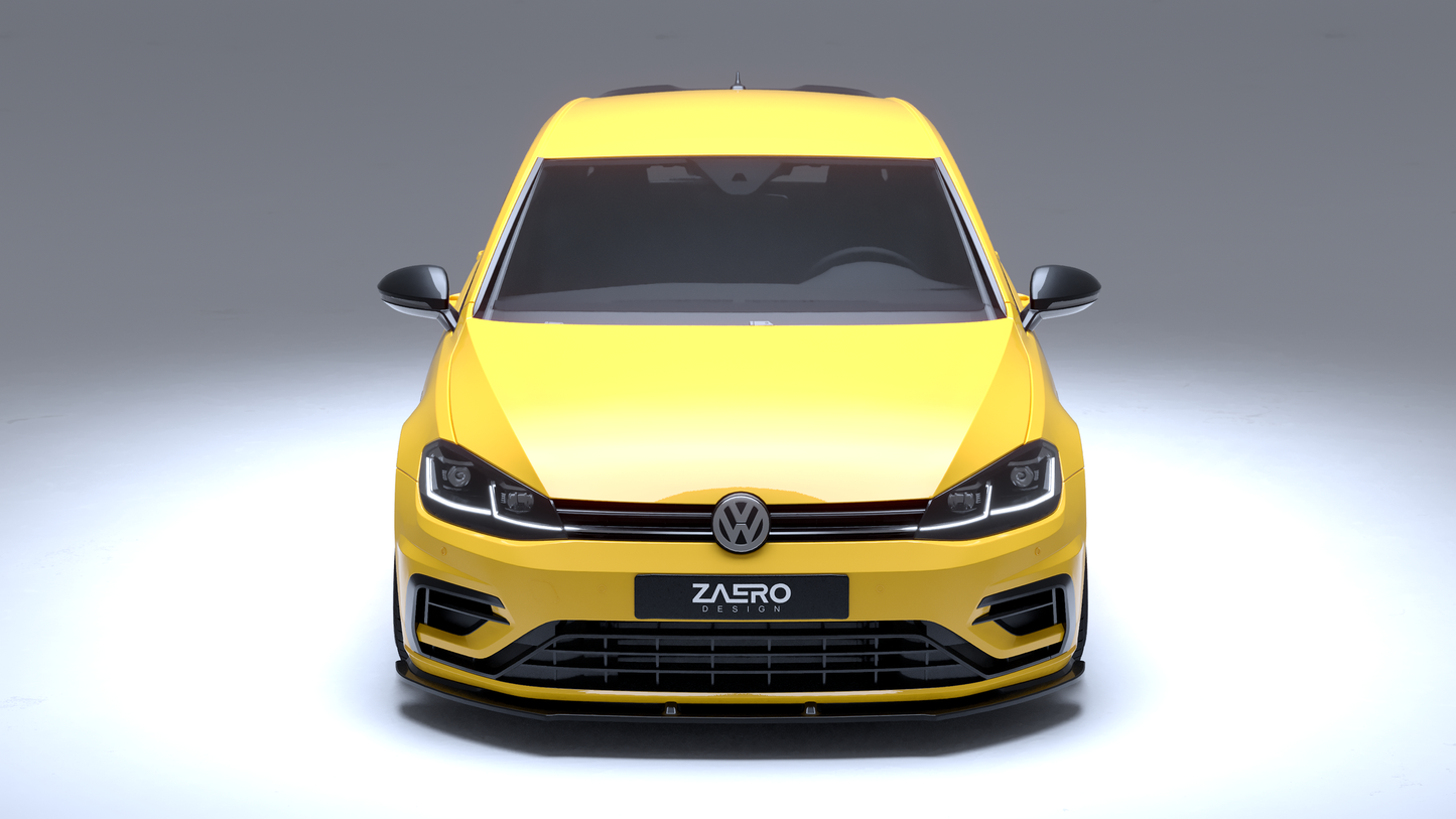 Front splitter VW Golf 7.5 R - Zaero Design