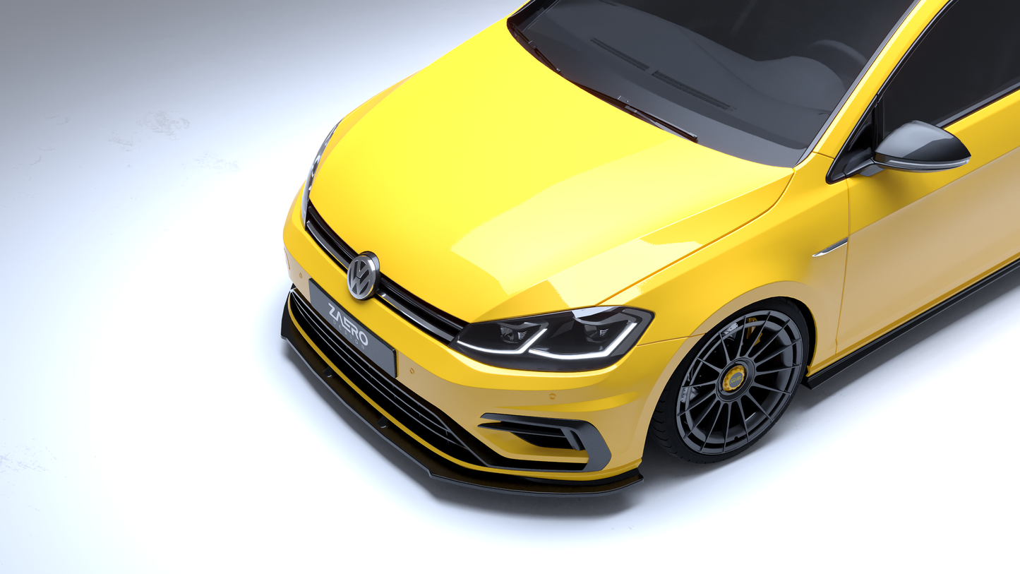 Front splitter VW Golf 7.5 R - Zaero Design